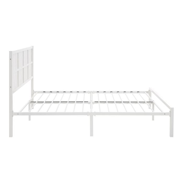 1635WH-1-Bedroom Queen Platform Bed - Furniture World SW (WA)