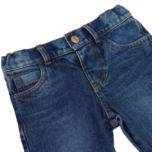 52020 PANTALON EN DENIM CORTE RECTO NIÑO BEBE