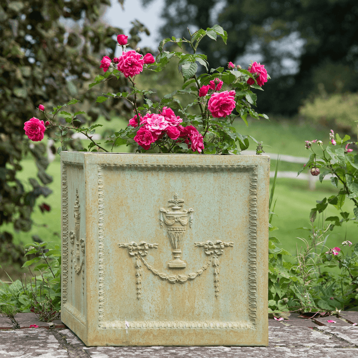Adam Square Outdoor Garden Planter - Outdoor Planters - The Well Appointed House