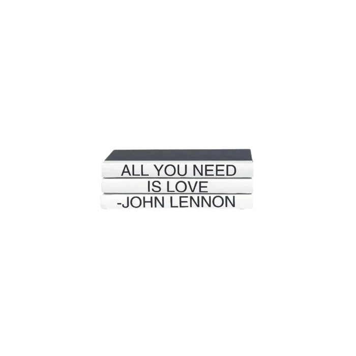 "All You Need Is Love" Decorative Books - Books - The Well Appointed House