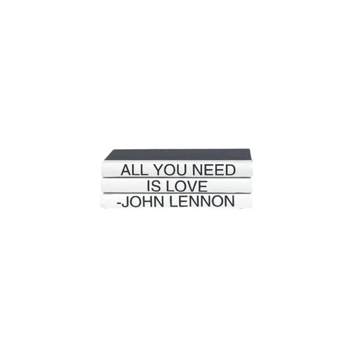 "All You Need Is Love" Decorative Books - Books - The Well Appointed House