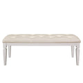 Allura Bed Bench in White 1916W-FBH image
