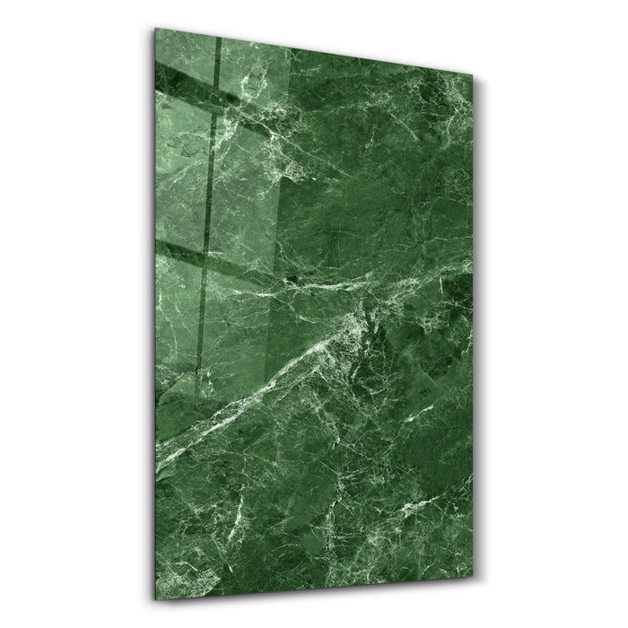 Alpine Emerald | Glass Wall Art