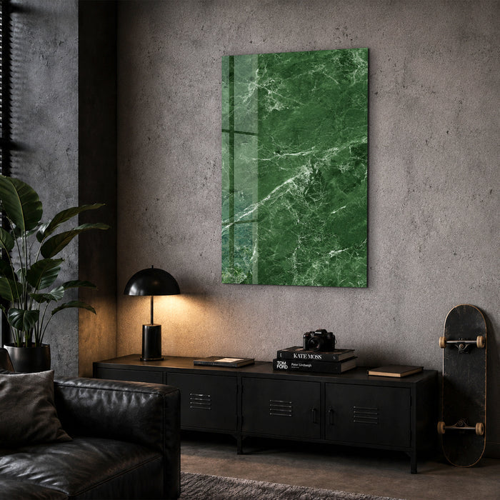 Alpine Emerald | Glass Wall Art