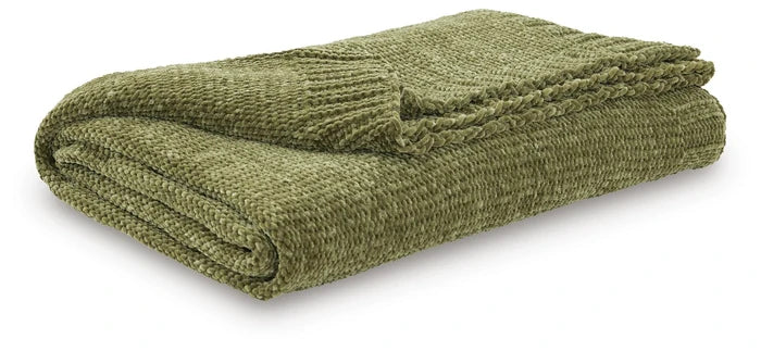 Olive Green / Throw (Set of 3)