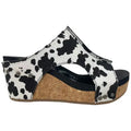 Animal Print Women's Wedge Sandal