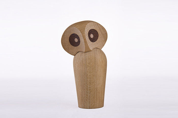 ArchitectMade Paul Anker Hansen Owl Large - Natural Oak