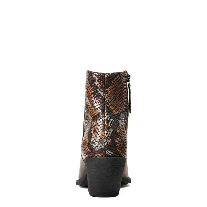 Ariat Ladies Carmelita Rhino Tan Snip Toe Boots