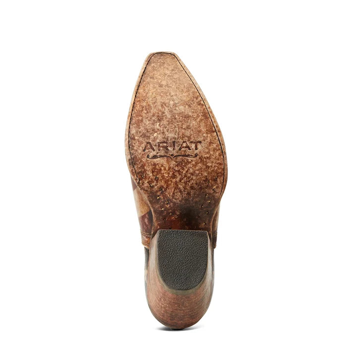 Ariat Ladies Dixon Old Patriot Snip Toe Booties