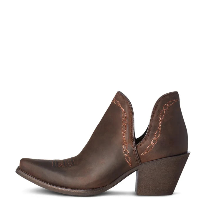 Ariat Ladies Encore Weathered Brown Booties