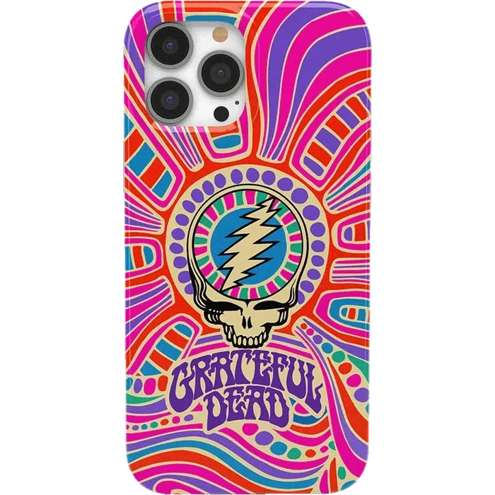 Art of Chaos | Grateful Dead Skull Case iPhone Case get.casely Classic + MagSafe® iPhone 13 Pro Max