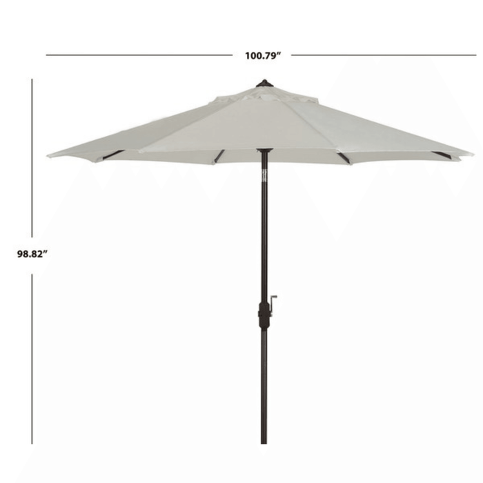 Auto Tilt Crank Outdoor Umbrella in Multiple Colors - Outdoor Umbrellas - The Well Appointed House