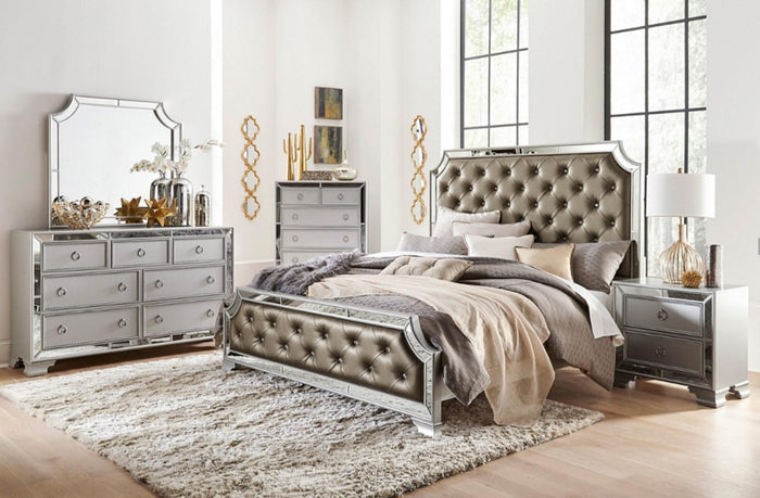 Avondale Mirror in Silver 1646-6 - Furniture World SW (WA)