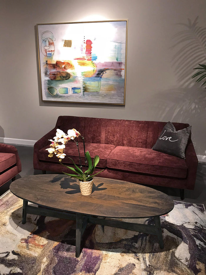 BAJA OVAL COFFEE TABLE - Furniture World SW (WA)
