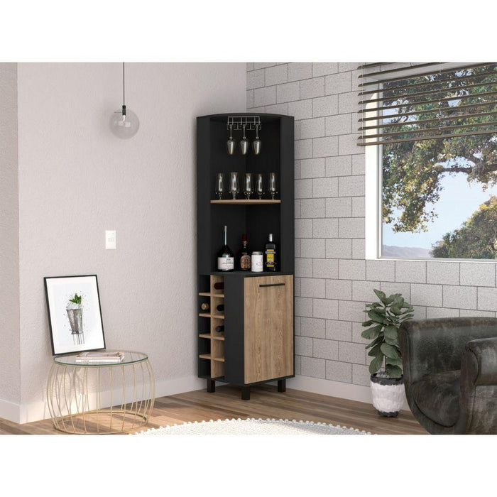 BAR ESQUINERO WESLEY, WENGUE Y MIEL, CON DOS ENTREPAÑOS UNA PUERTA