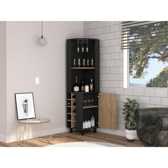 BAR ESQUINERO WESLEY, WENGUE Y MIEL, CON DOS ENTREPAÑOS UNA PUERTA