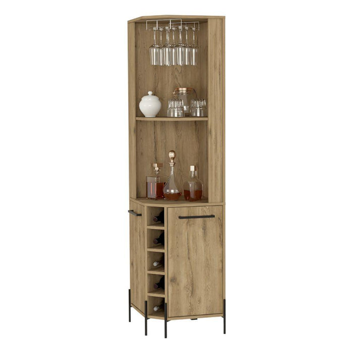 BAR SHARON, MACADAMIA, CON DOS PUERTAS Y AMPLIO ESPACIO PARA BOTELLAS