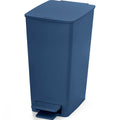 Basurero Pedal Slim 8 Litros Azul Petroleo