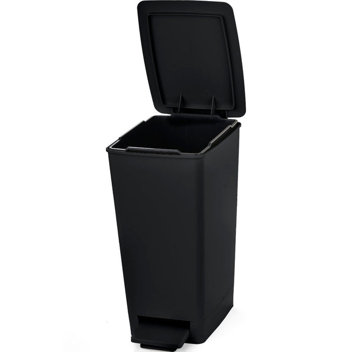 Basurero Pedal Slim 8 Litros Negro