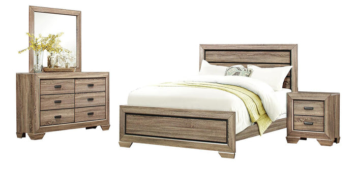 Beechnut 2 Drawer Nightstand in Natural 1904-4 - Furniture World SW (WA)
