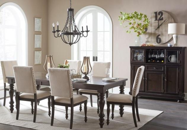 Begonia Side Chair in Gray (Set of 2) - Furniture World SW (WA)