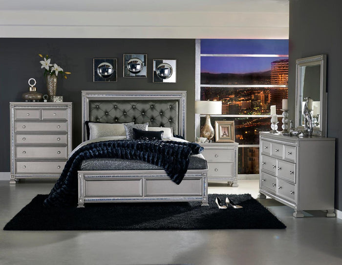 Bevelle Mirror in Silver 1958-6 - Furniture World SW (WA)