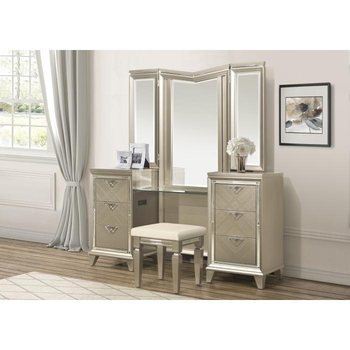 Bijou Vanity Stool - Furniture World SW (WA)