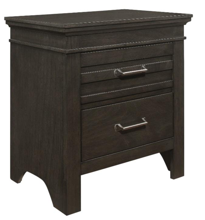 Blaire Farm Nightstand in Saddle Brown Wood 1675-4 - Furniture World SW (WA)