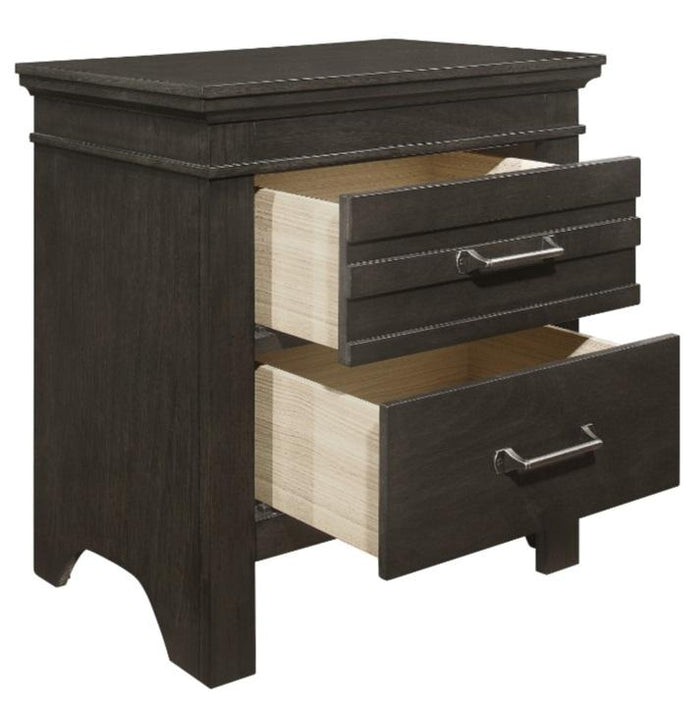 Blaire Farm Nightstand in Saddle Brown Wood 1675-4 - Furniture World SW (WA)
