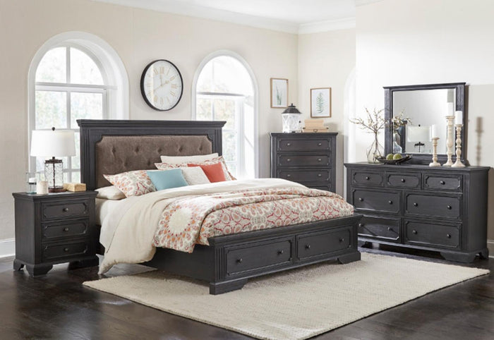 Bolingbrook Mirror in Coffee 1647-6 - Furniture World SW (WA)