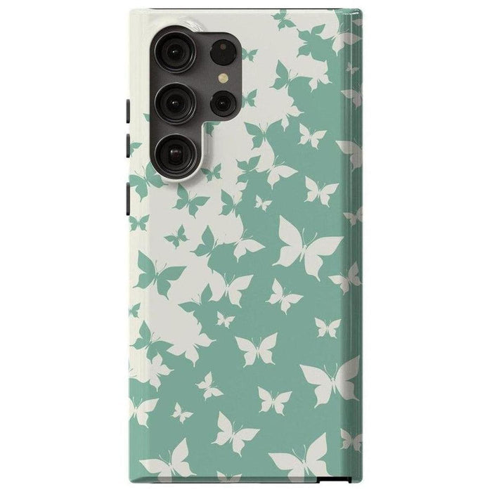 Butterfly Effect | Sage Colorblock Samsung Case Samsung Case Casetry