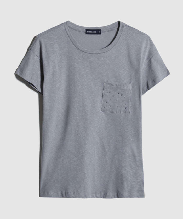 CAMISETA MANGA CORTA CUELLO REDONDO 30093539