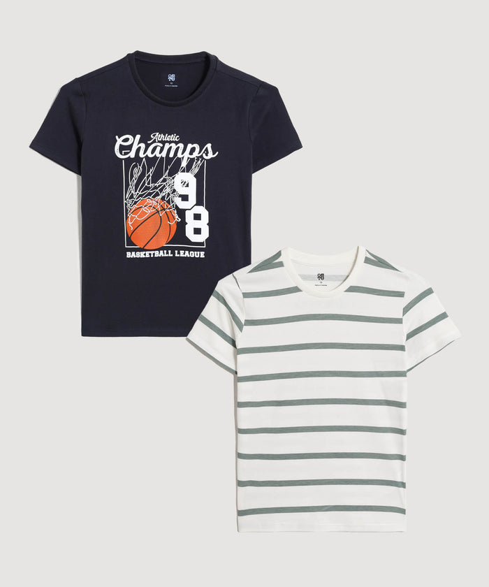CAMISETA MANGA CORTA  DUO PACK 80090308