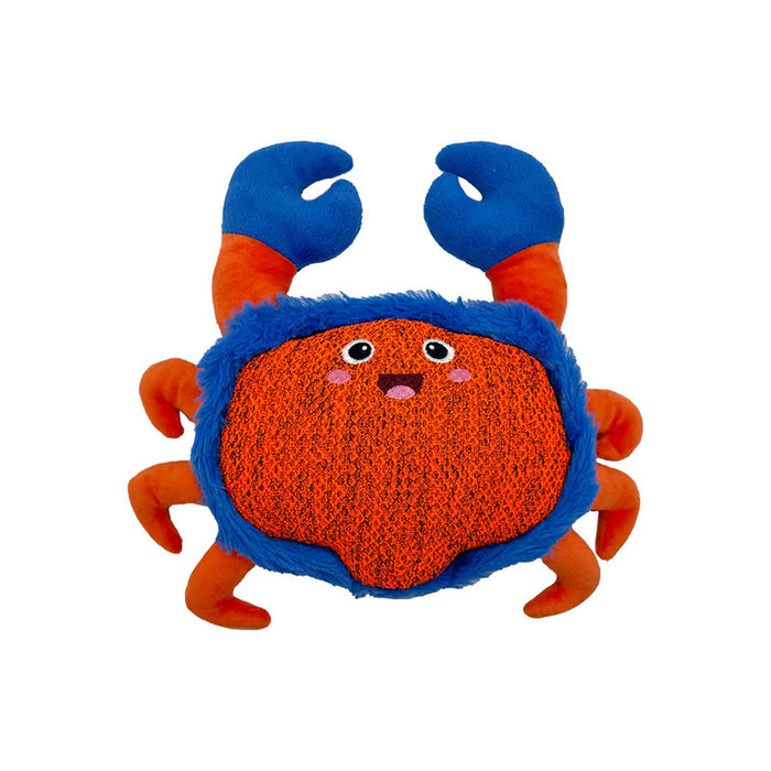 CANGREJO DE PELUCHE PARA PERROS CHIRRIANTE