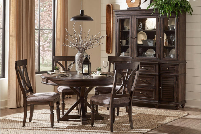 Cardano Side Chair in Charcoal (Set of 2) - Furniture World SW (WA)