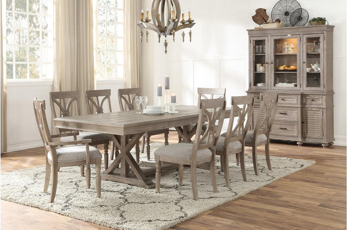Cardano Side Chair in Light Brown (Set of 2) - Furniture World SW (WA)