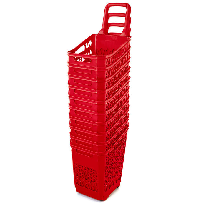 Cesta de Mercado 65 L Rojo