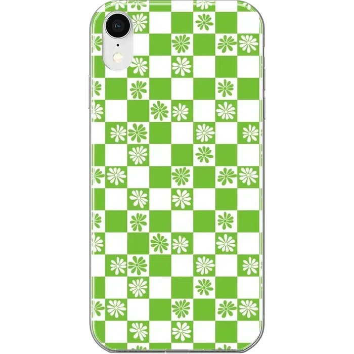 Check Mate | Daisy Checkerboard Floral Case iPhone Case get.casely Classic iPhone XS Max