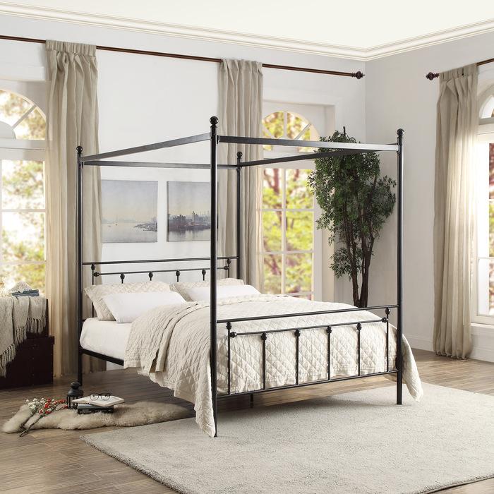 Chelone Queen Canopy Platform Bed - Furniture World SW (WA)
