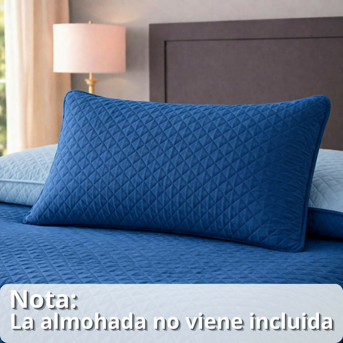 Colcha semidoble doble faz