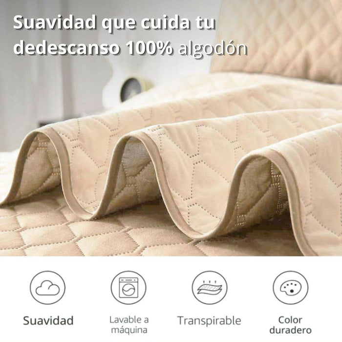 Colcha semidoble doble faz