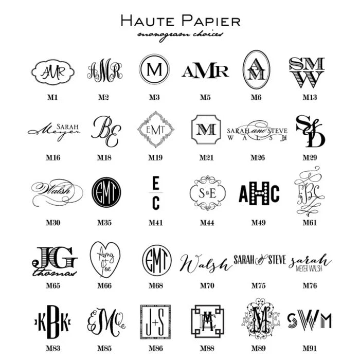 Combo Set of Personalized Notepads - Stationery & Desk Accessories - The Well Appointed House