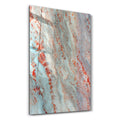 Coral Patina | Glass Wall Art