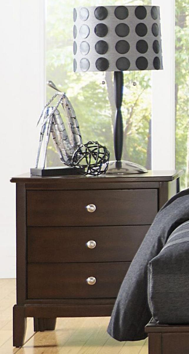Cotterill 3 Drawer Nightstand in Cherry 1730-4 - Furniture World SW (WA)