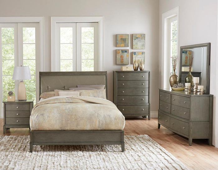 Cotterill Mirror in Gray 1730GY-6 - Furniture World SW (WA)