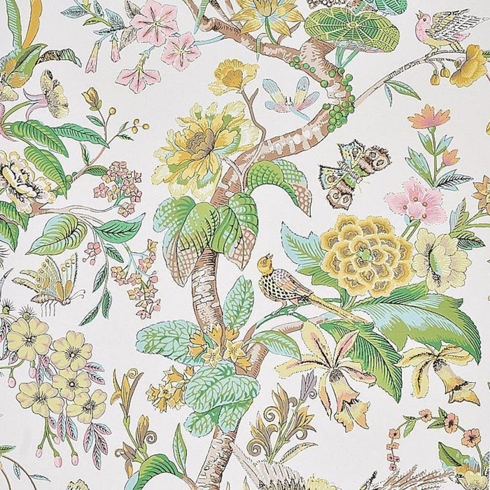 Schumacher Cranley Garden Wallpaper in Pink - Wallpaper - The Well Appointed House