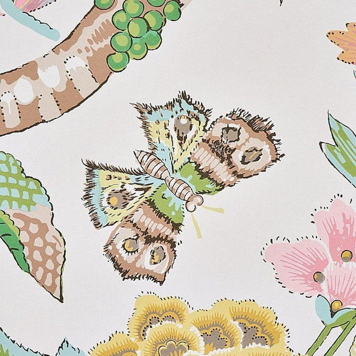 Schumacher Cranley Garden Wallpaper in Pink - Wallpaper - The Well Appointed House