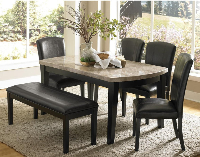 Cristo Side Chair in Dark Espresso (Set of 2) 5070S - Furniture World SW (WA)