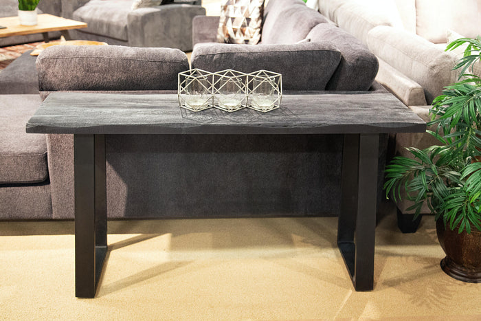 CROSSOVER GRAY CONSOLE TABLE - Furniture World SW (WA)