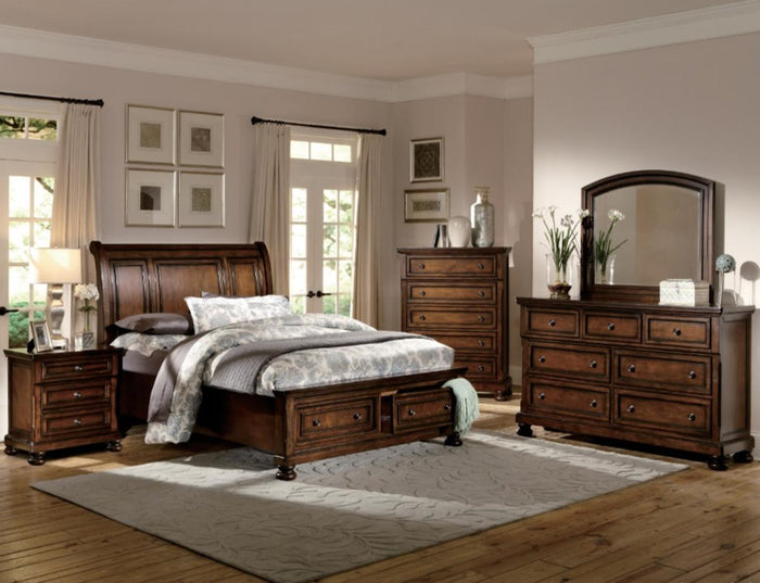 Cumberland Mirror in Brown Cherry 2159-6 - Furniture World SW (WA)